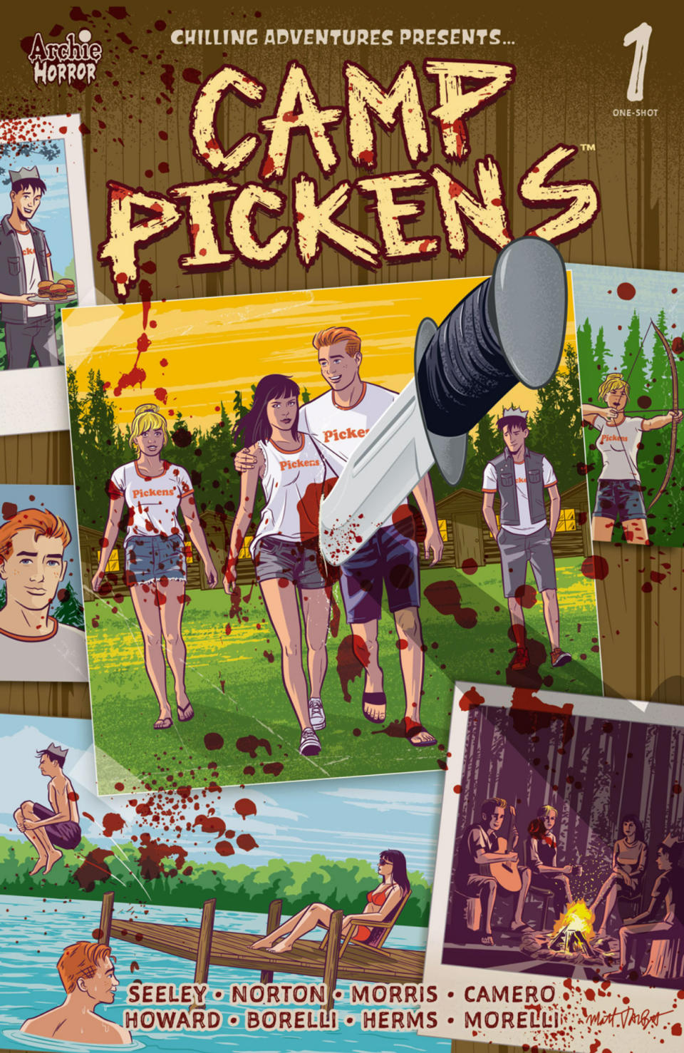 Archie Horror: Camp Perkins art