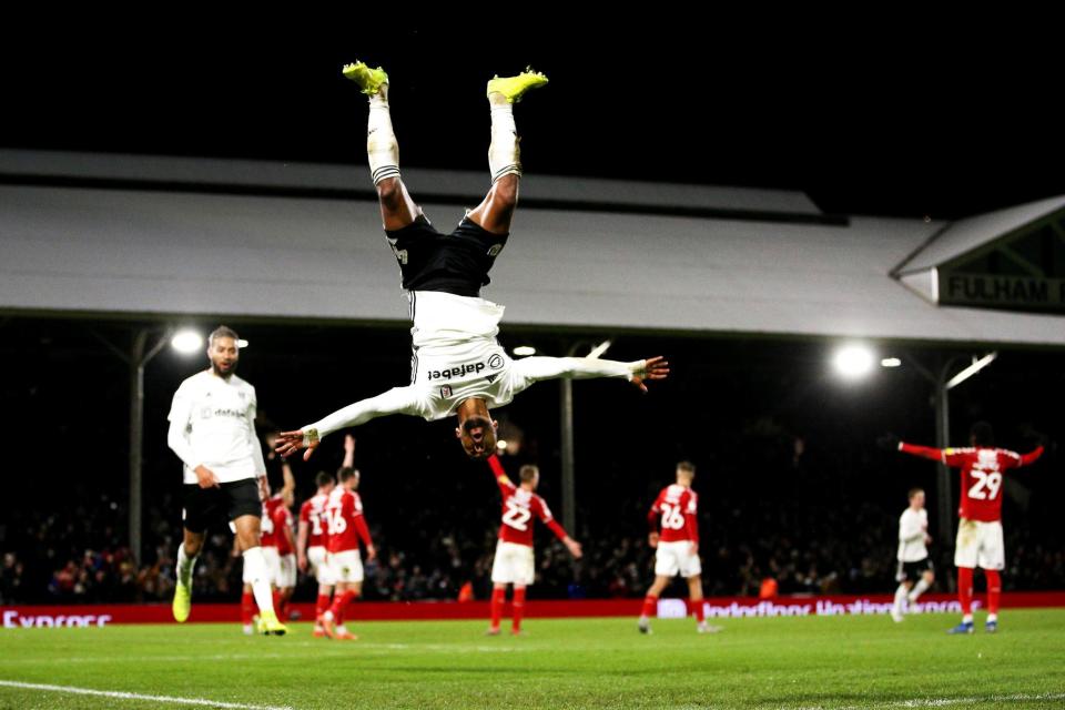 Denis Odoi celebrates a goal that was subsequently ruled out for offside (Getty Images)