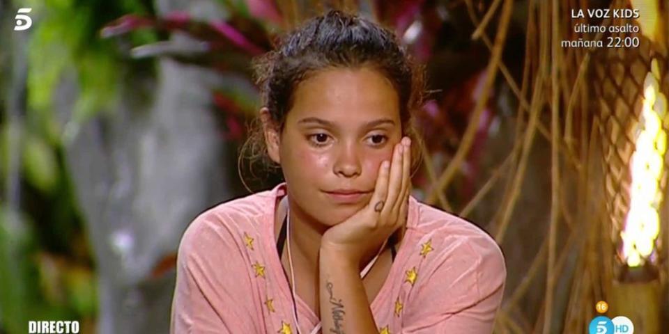 Gloria Camila, durante su participación en ‘Supervivientes’ (Mediaset).