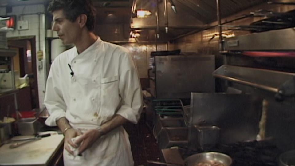 <div class="inline-image__title">ROADRUNNER (2021)</div> <div class="inline-image__caption"><p>Anthony Bourdain in Morgan Neville’s documentary, <em>Roadrunner</em>. </p></div> <div class="inline-image__credit">Courtesy of Dmitri Kasterine / Focus Features</div>