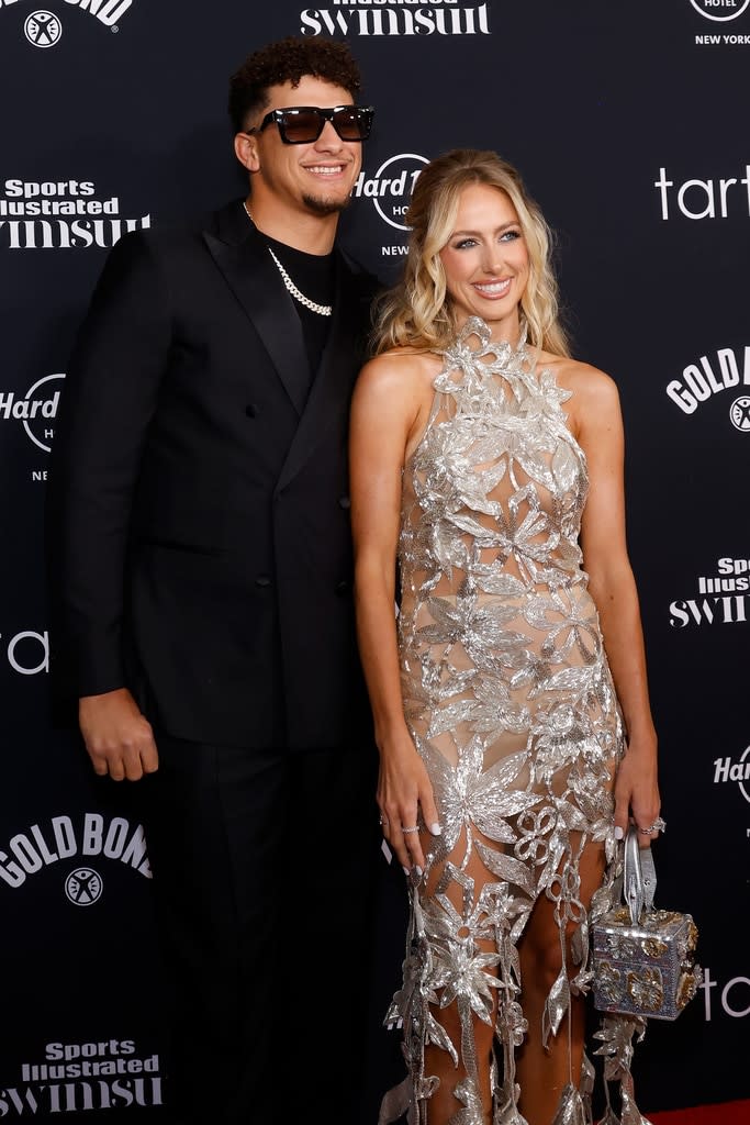 Patrick Mahomes, Brittany Mahomes, 2024 Sports Illustrated Swimsuit Issue Launch Party