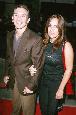 Ray Mancini and his gal at the Santa Monica premiere of Artisan's My 5 Wives