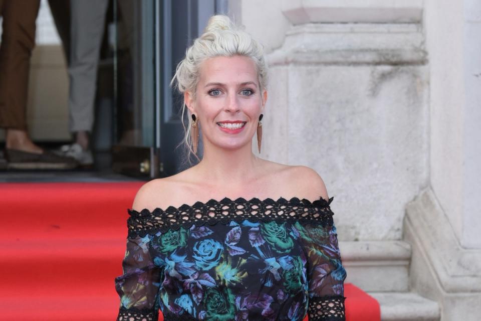 Sara Pascoe uses her platform to speak out about the realities of IVF and miscarriage, and the abuses of sexual predators in the comedy industry (Getty Images)
