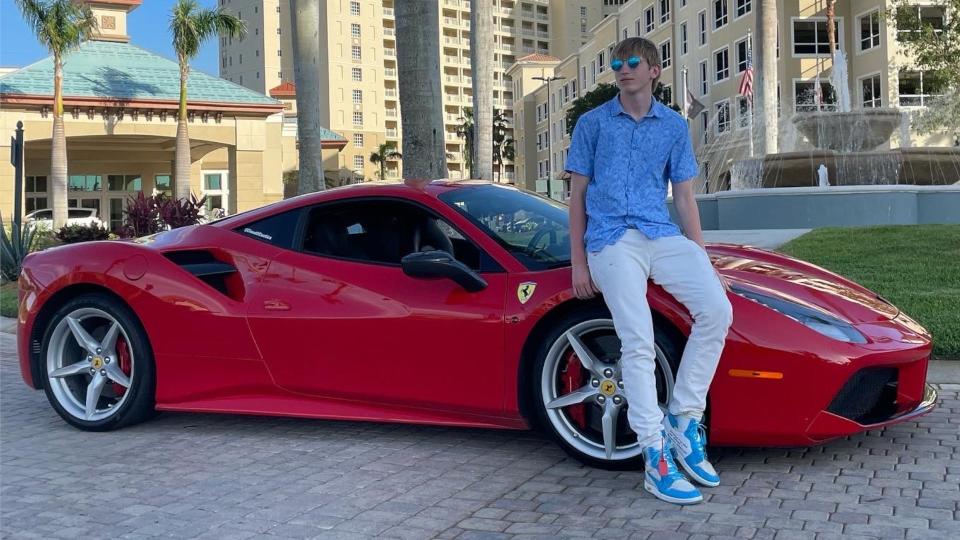 Teen Roasted for Boasting About Millionaire Status With Rental Ferrari photo