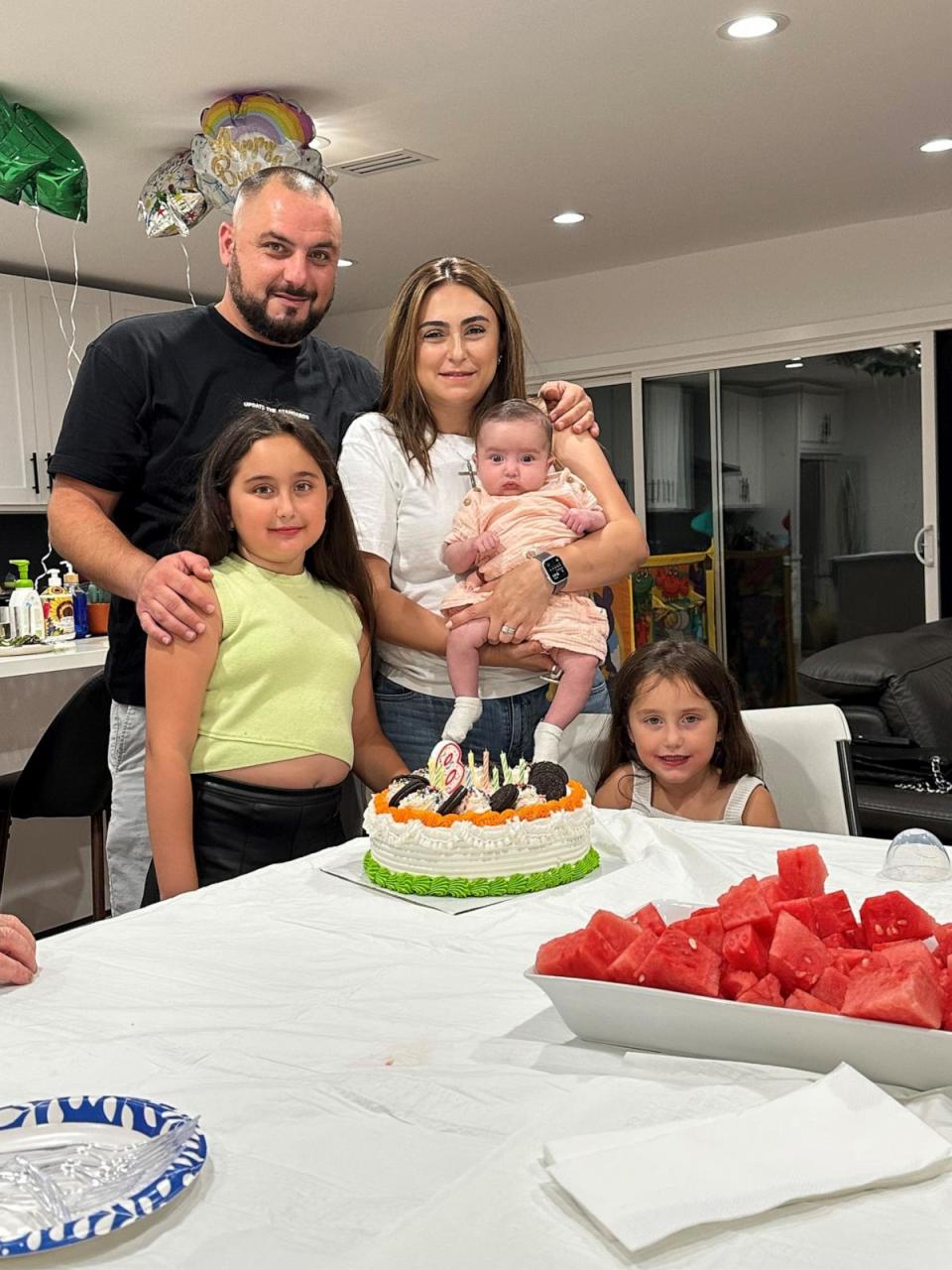 PHOTO: Christina Aleksanian is pictured with her husband Gary Galfayan and their three daughters. (Christina Aleksanian )