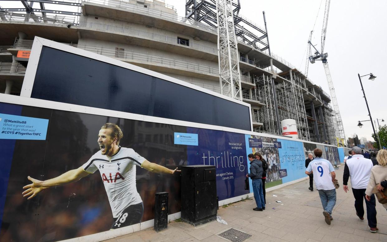 Construction of Tottenham's new stadium is nearing completion - REUTERS