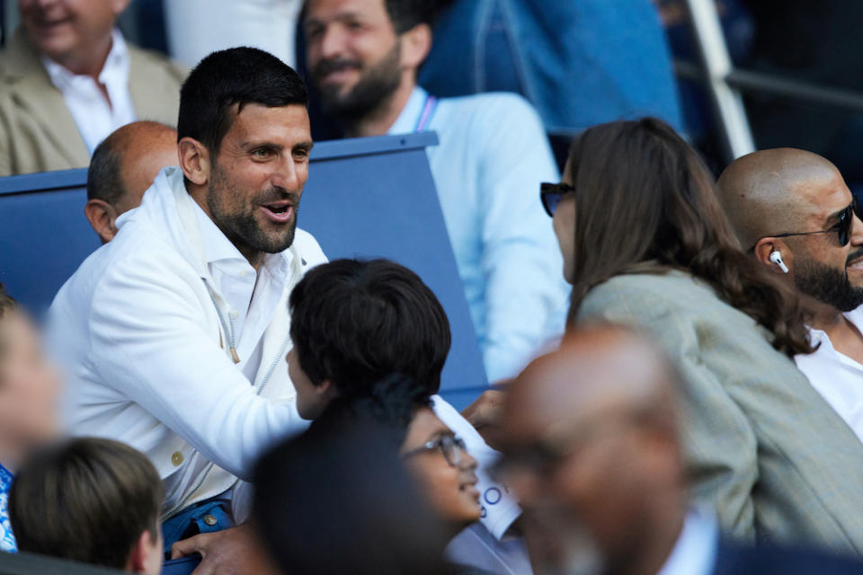 Natalie Portman et Novak Djokovic