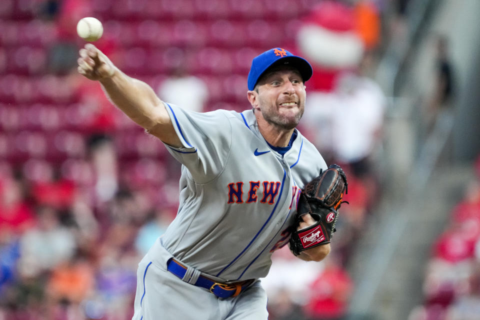 Max Scherzer #21 of the New York Mets is a fantasy star