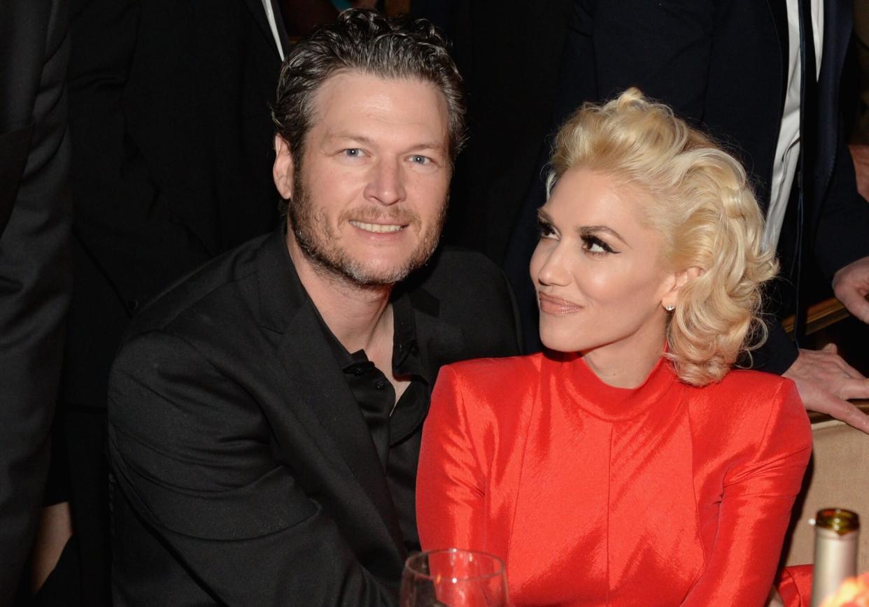 Blake Shelton and Gwen Stefani