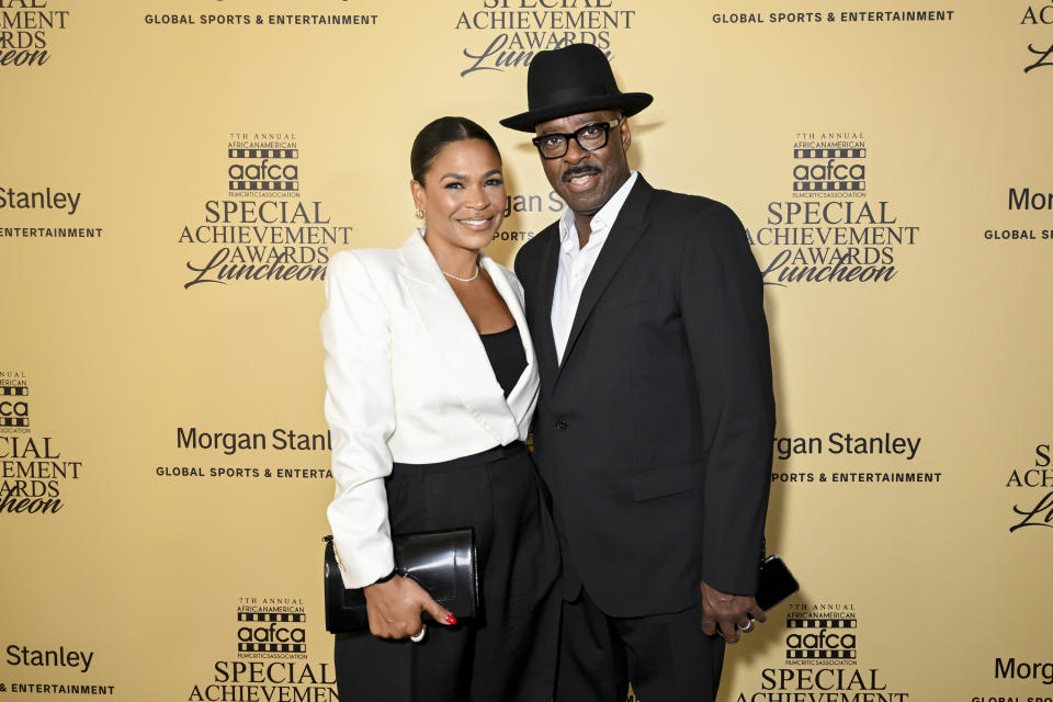 Nia Long and Courtney B. Vance