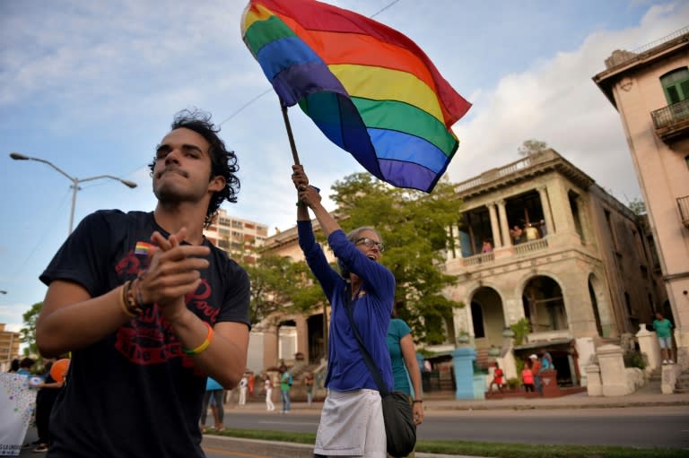 Cuba's gay pride parade is a dramatic change from the period stretching into the 1980s, when many LGBT intellectuals and artists were marginalized and forced to flee the country