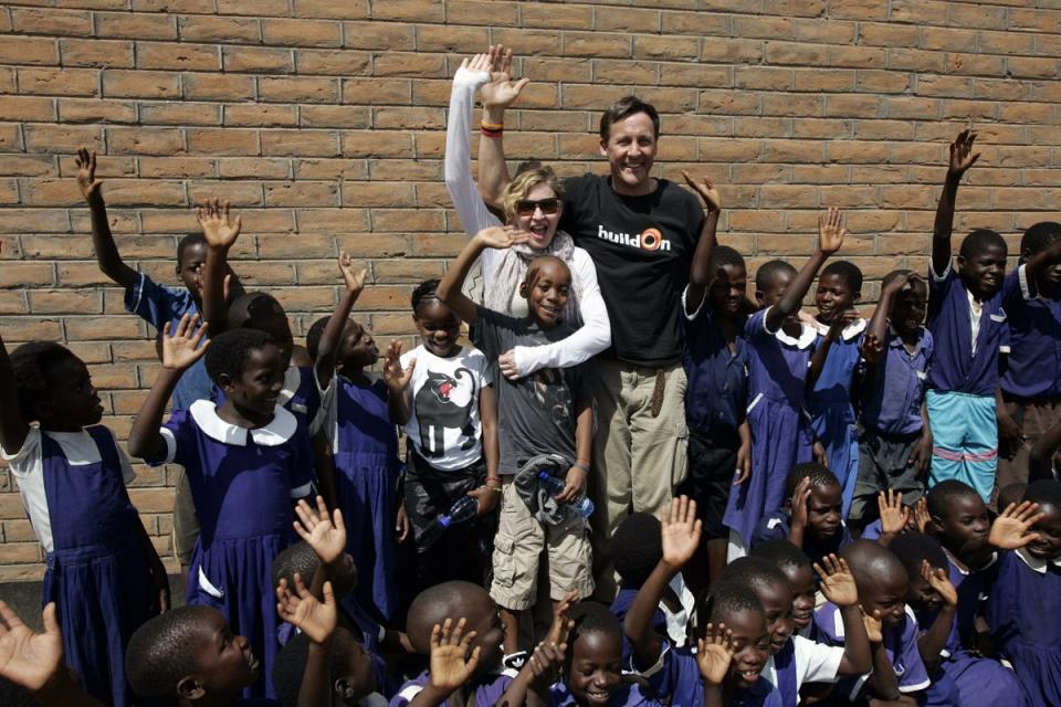 Madonna’s Raising Malawi organisation supports orphans and vulnerable children in the East African country  (AFP/Getty)