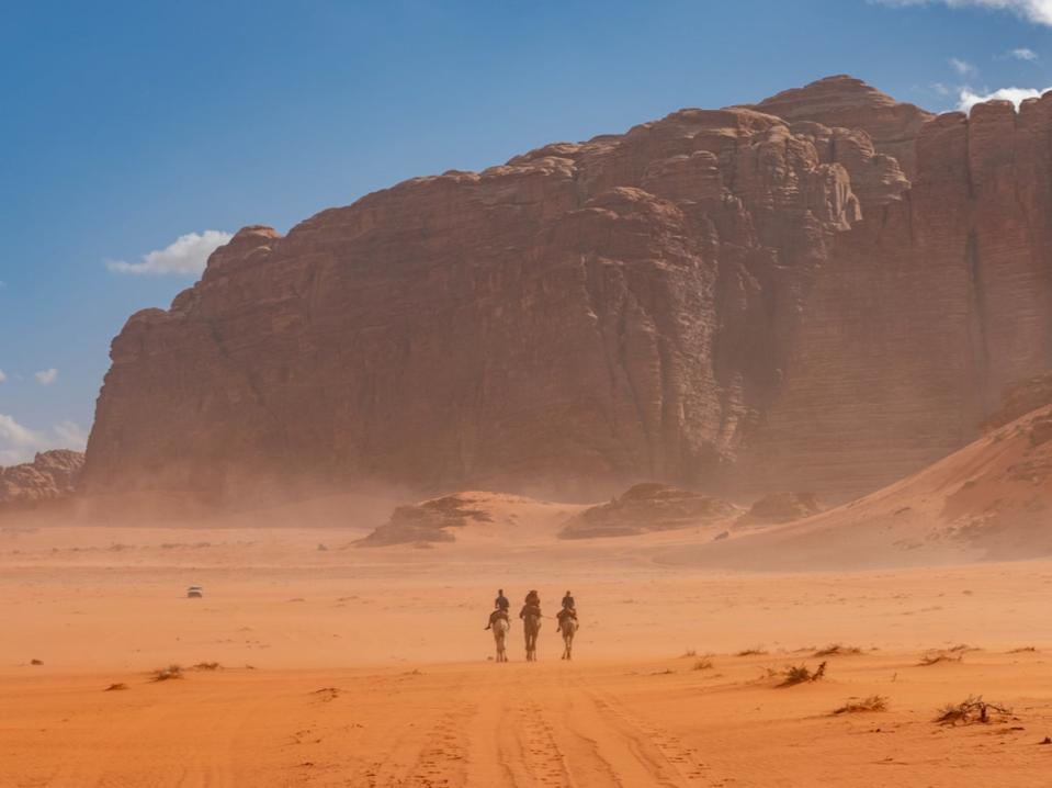 Unesco-hotspot Wadi Rum doubles as the red sands of Arrakis (Getty Images)