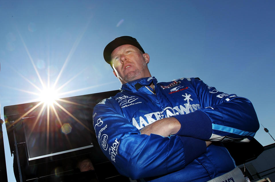 Paul Tracy has been an analyst for NBC’s IndyCar coverage for five seasons. (Photo by Nick Laham/Getty Images)