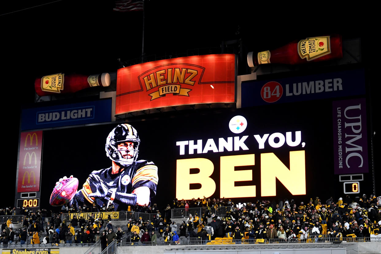 Pittsburgh bids farewell to Ben Roethlisberger. Who's next? (Joe Sargent/Getty Images)