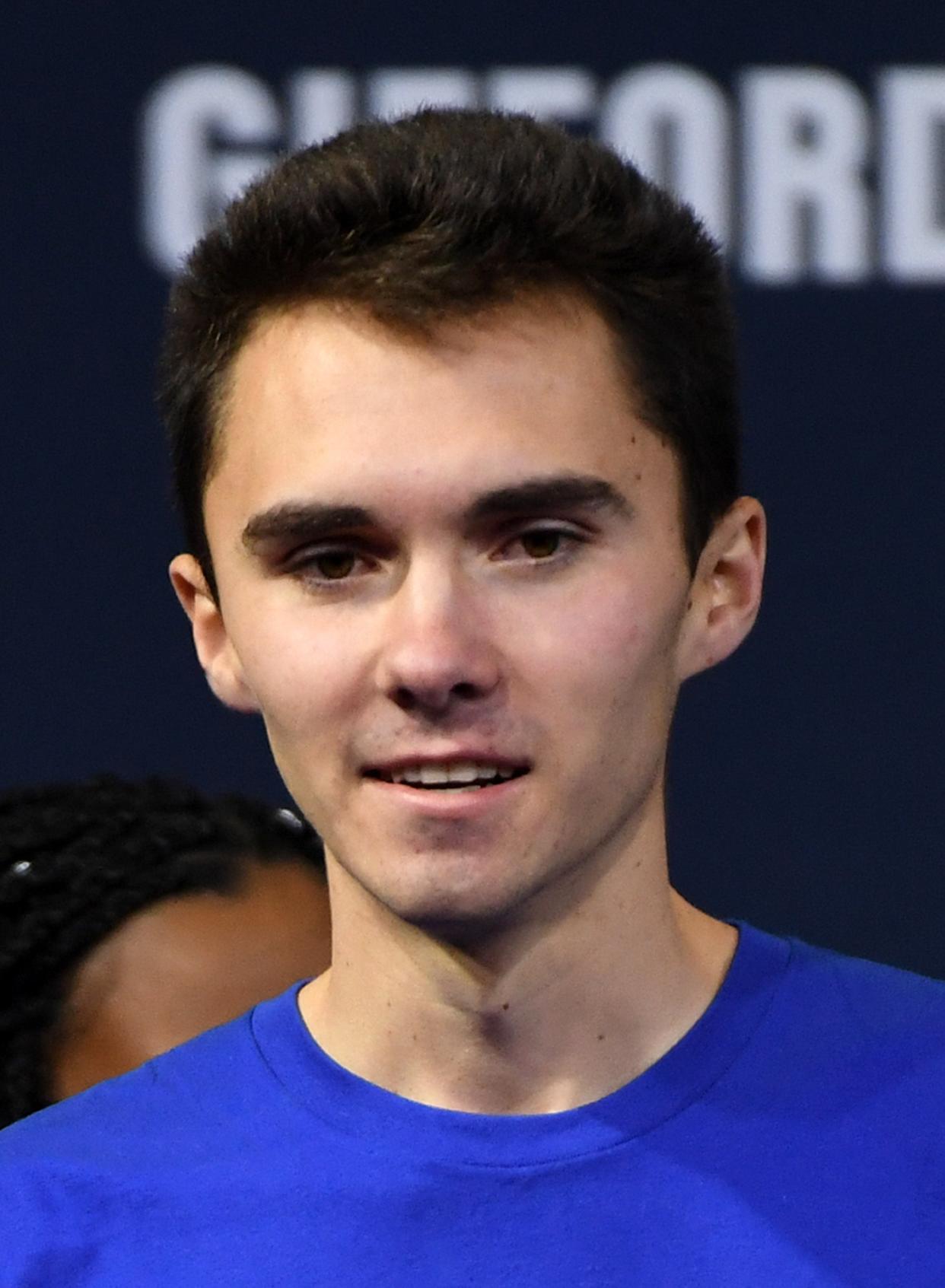 <p>File Image: March for Our Lives Co-Founder David Hogg speaks during the 2020 Gun Safety Forum hosted by gun control activist groups Giffords and March for Our Lives at Enclave on October 2, 2019 in Las Vegas, Nevada. Nine Democratic presidential candidates are taking part in the forum to address gun violence one day after the second anniversary of the massacre at the Route 91 Harvest country music festival in Las Vegas when a gunman killed 58 people in the deadliest mass shooting in recent US history. </p> (Getty Images)