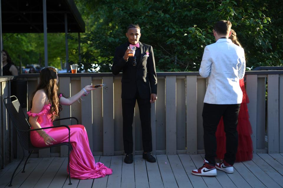 Scenes from Clinton High School's prom held at The Lighthouse in West Knoxville, Saturday, April 27, 2024.