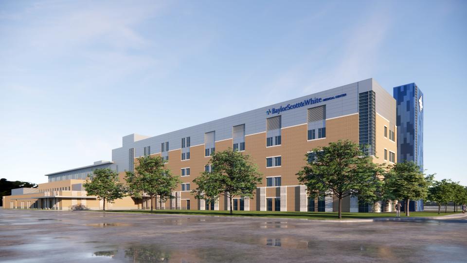 Construction has started on a five-story tower at Baylor Scott & White Medical Center in Round Rock. It will be attached to the current hospital on the west side.