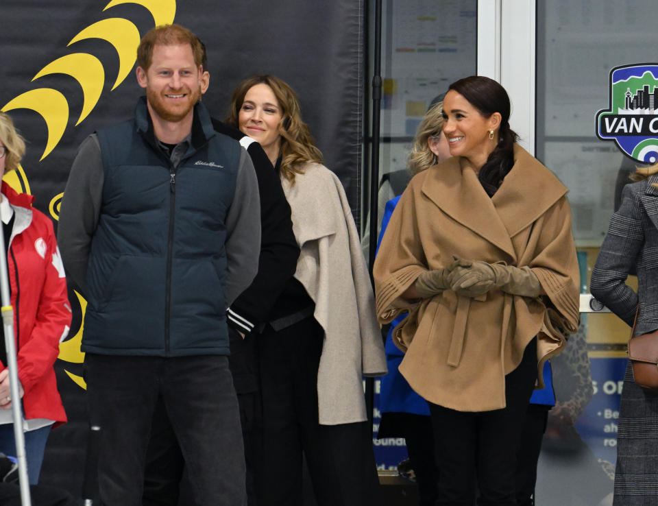 Prince Harry and Meghan Markle in Canada