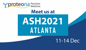 Proteona announced one oral presentation and two poster presentations at ASH 2021