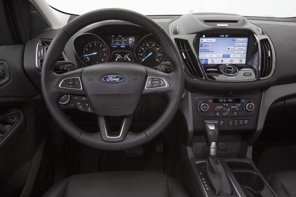 2018 ford escape interior