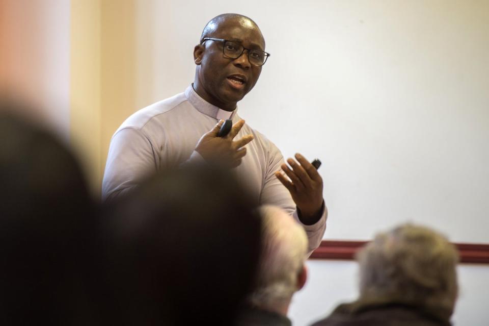 Father Mark Odion (Mazur/cbcew.org.uk)