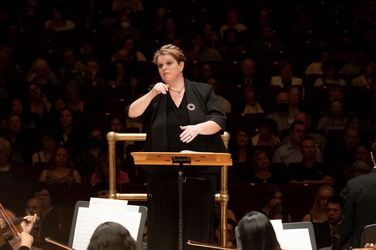 Jennifer Rodgers conducted a concert at Carnegie Hall in the spring of 2023. The choir included several members of Ames Chamber Artists, where Rodgers is the artistic director.
