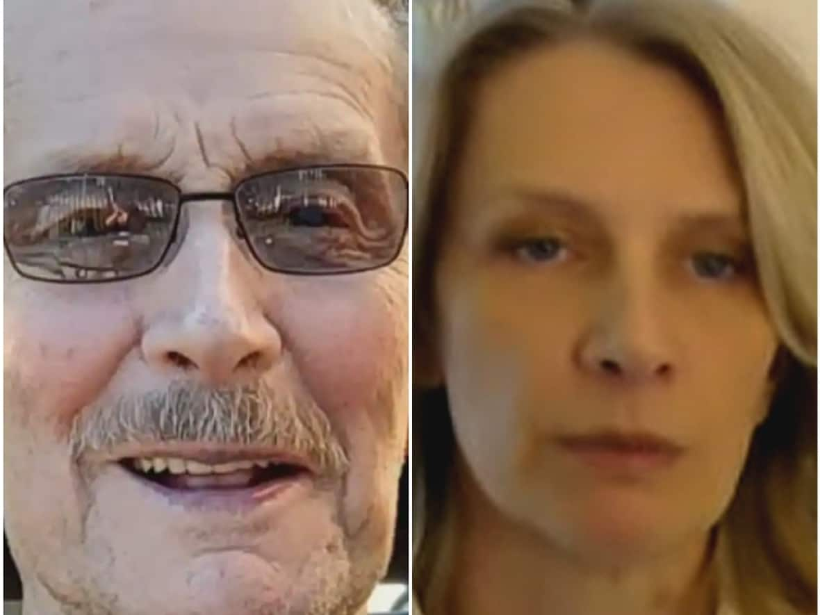 Joanne Lebert's father, left, lives in a Windsor long-term care home. She lives in Ottawa. (CBC - image credit)