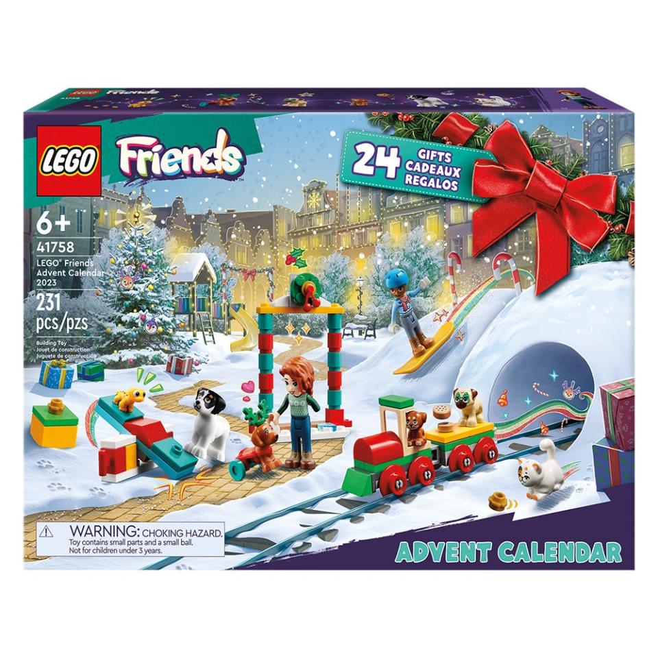 Aldi's LEGO Friends Advent Calendar has 24 gift doors to open and is suitable for ages 6+.