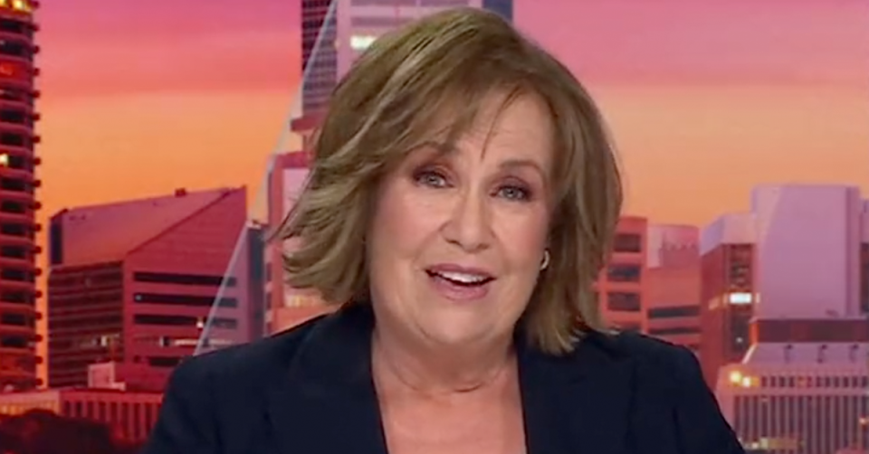 Tracy Grimshaw thanked viewers in her final sign-off. Source: Channel 9