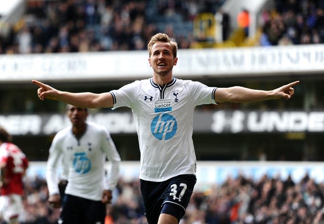 Kane has been scoring Premier League goals since breaking into the Tottenham side in 2014.