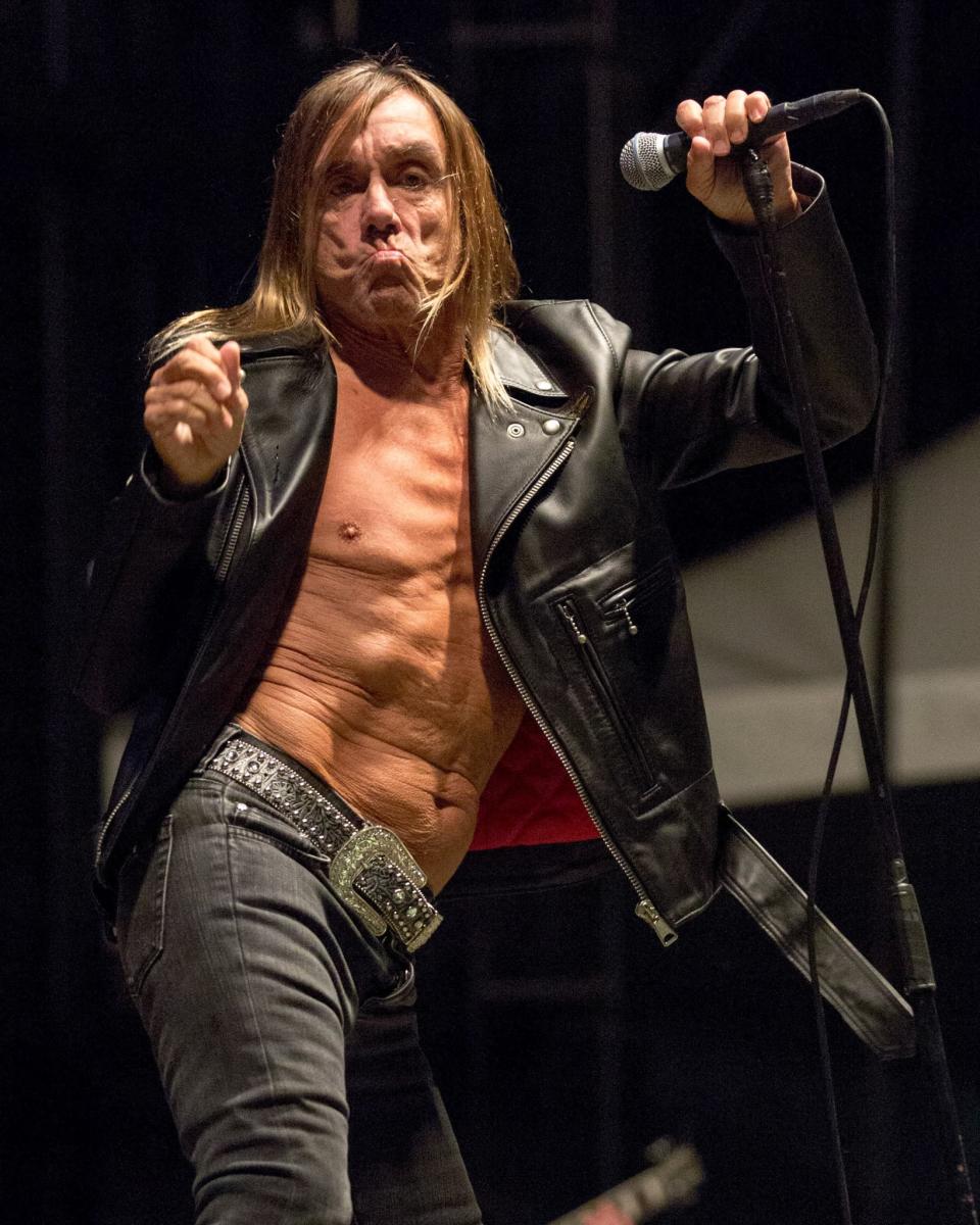 Iggy Pop: Eine Karriere in Bildern