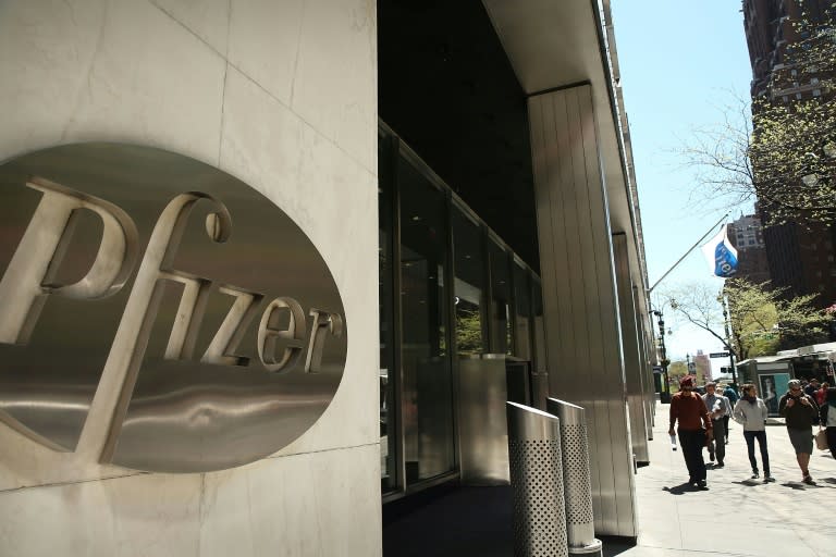 Pfizer's Beqvez, which is given as a single intravenous infusion, was shown in a clinical trial of 45 people to be better at preventing bleeding among adults with moderate to severe hemophilia B, compared to regular infusions of a protein that promotes clotting (SPENCER PLATT)