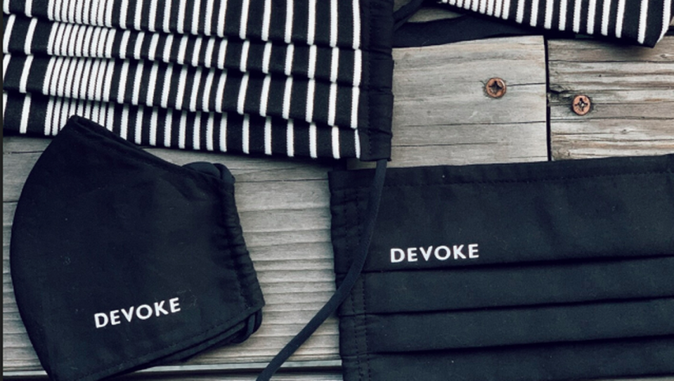 If you order one straight-style of mask at Devoke, the second one of any style is free.