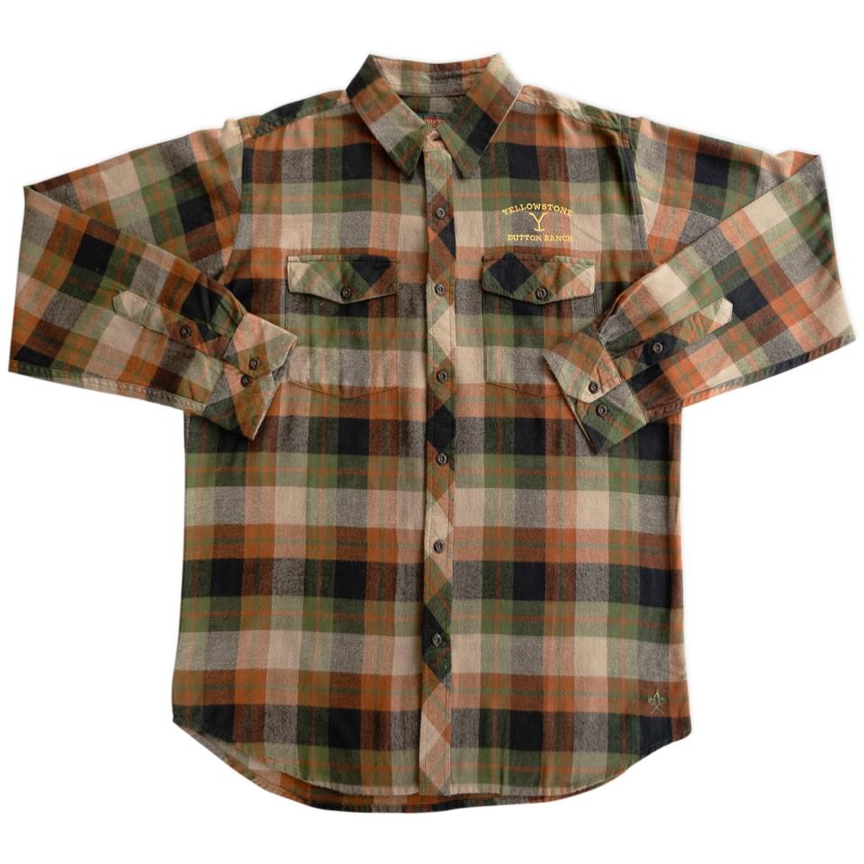 <p><a href="https://go.redirectingat.com?id=74968X1596630&url=https%3A%2F%2Fparamountshop.com%2Fproducts%2Fyellowstone-dutton-ranch-embroidered-olive-plaid-flannel-shirt&sref=https%3A%2F%2Fwww.esquire.com%2Fentertainment%2Ftv%2Fg45989564%2Fbest-yellowstone-gifts%2F" rel="nofollow noopener" target="_blank" data-ylk="slk:Shop Now;elm:context_link;itc:0;sec:content-canvas" class="link ">Shop Now</a></p><p>Dutton Ranch Embroidered Olive Plaid Flannel Shirt</p><p>paramountshop.com</p><p>$34.97</p><span class="copyright">Paramount</span>