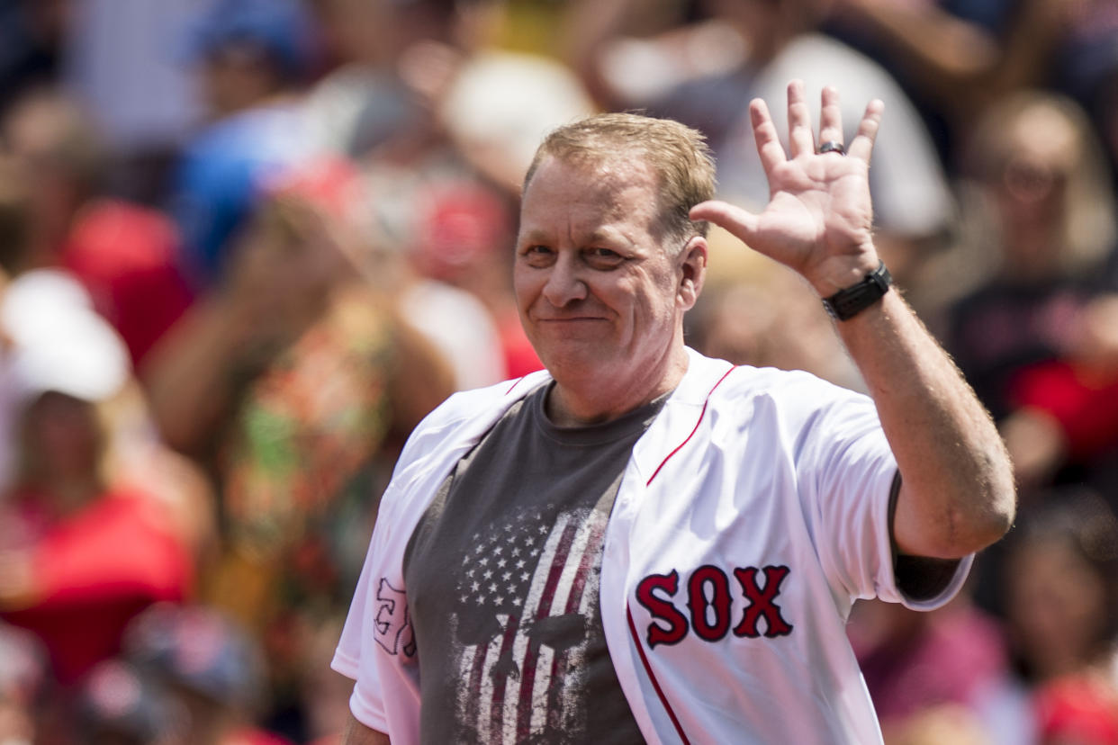 Curt Schilling wants off the Hall of Fame ballot after falling short again. (Photo by Billie Weiss/Boston Red Sox/Getty Images)