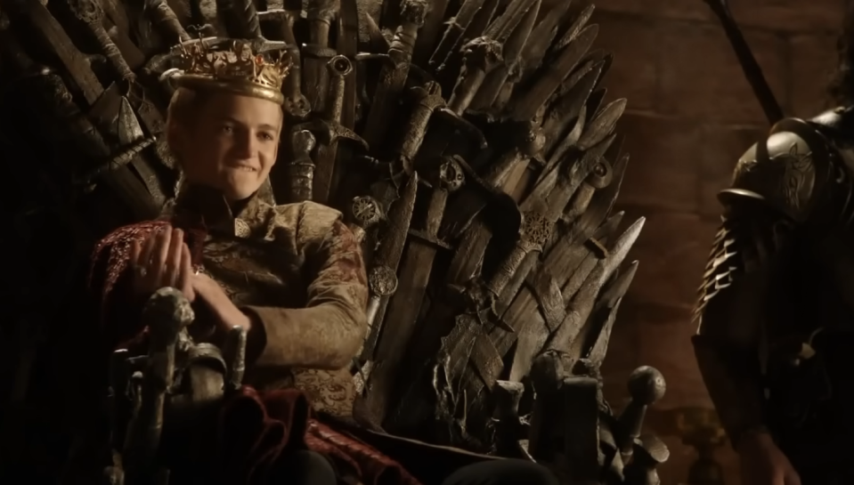 Joffrey in "Game of Thrones"