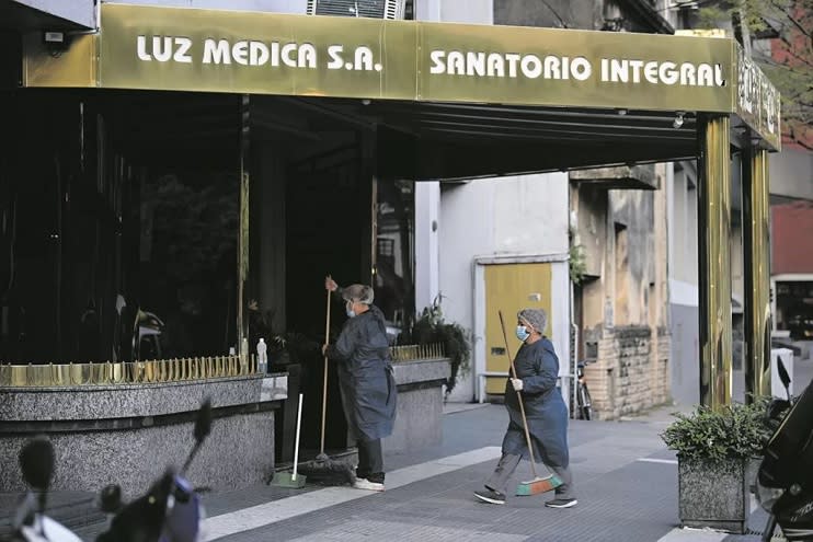 Parte del personal del sanatorio se encuentra contagiado pero sin conocer las causas.