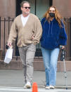 <p>Brooke Shields and husband Chris Henchy are spotted out and about after grabbing lunch together in N.Y.C. on Sunday. </p>