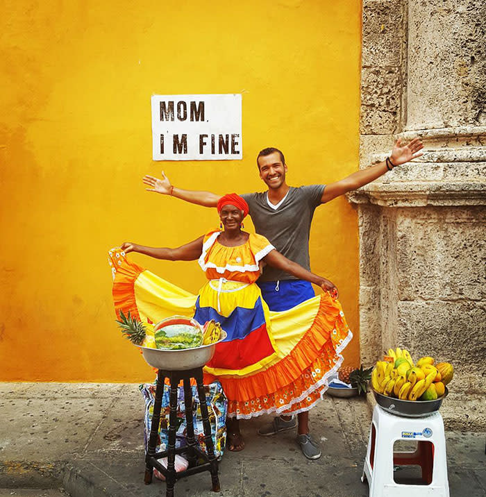 Quiñonez ha documentado esta aventura en Instagram, donde ya acumula más de 97 mil seguidores. Entre sus destinos visitados, se encuentran Colombia, Panamá, Cuba, México y Costa Rica, entre otros.