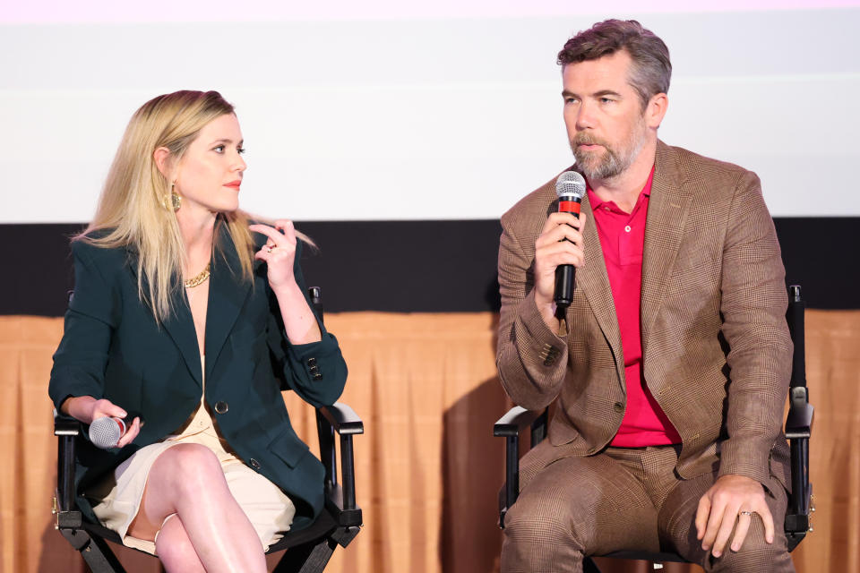 Harriet Dyer and Patrick Brammall at the IndieWire & Paramount + Consider This FYC Event at Studio 10 on June 8, 2024 in Los Angeles, California.