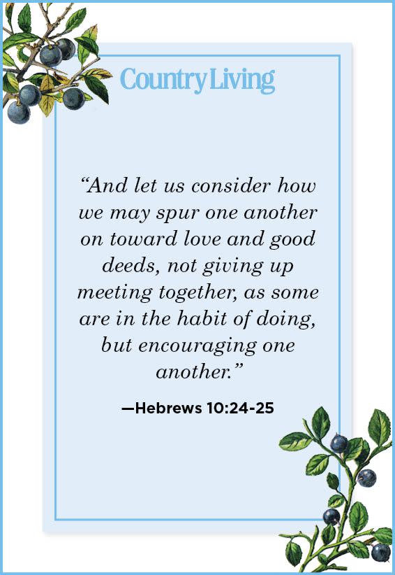 18) Hebrews 10:24-25