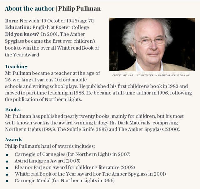 About the author | Philip Pullman