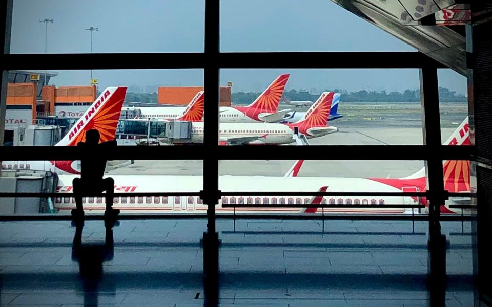 Air India jets in Delhi - AP