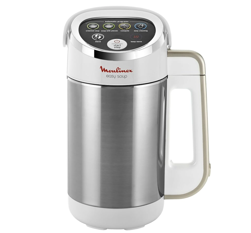 Faites de savoureuses soupes maisons avec ce blender chauffant Moulinex en promotion 