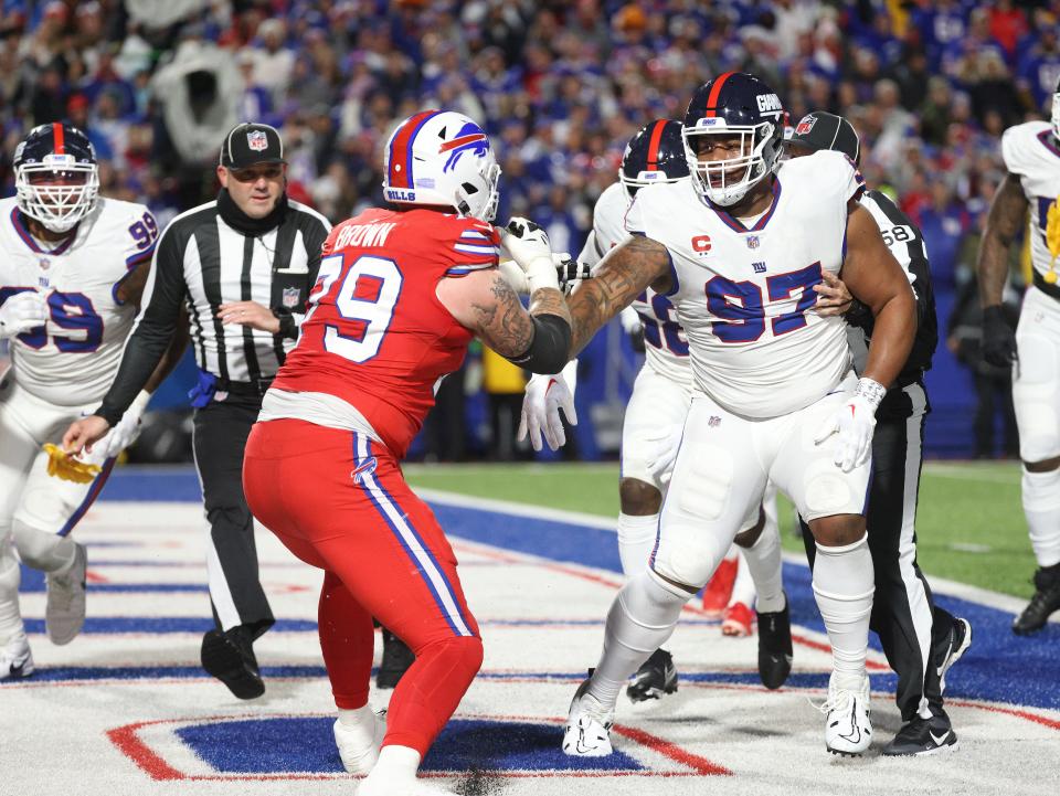 Bills right tackle Spencer Brown is having an under-the-radar nice season.