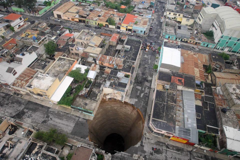 Guatemala sinkhole