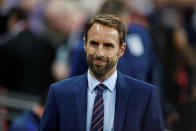 <p>Soccer Football – 2018 World Cup Qualifications – Europe – England vs Slovakia – London, Britain – September 4, 2017 England manager Gareth Southgate before the match Action Images via Reuters/Carl Recine </p>