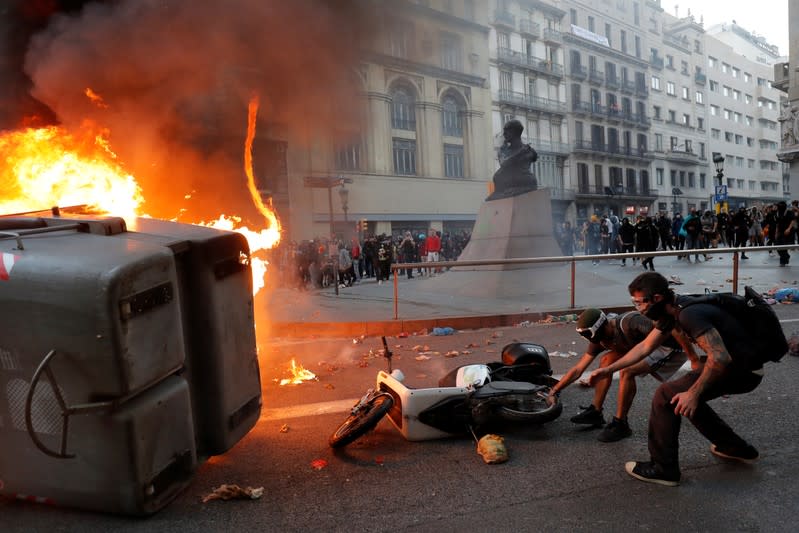 Catalonia's general strike