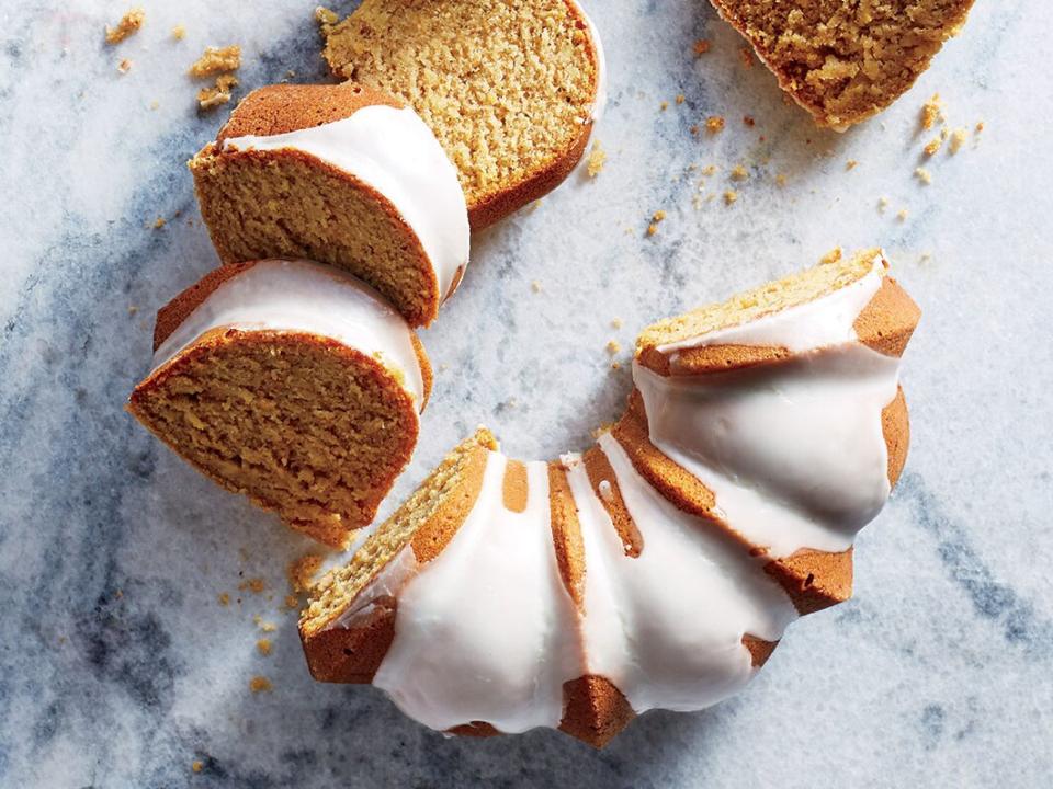 Apple Spice Bundt Cake with Cider Glaze